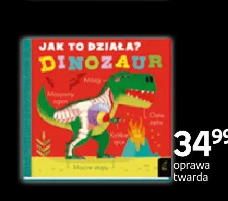Książka Jak to działa? Dinozaur promocja w Empik