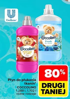 Płyn do płukania tkanin Coccolino Perfume & Care promocja w Carrefour Market