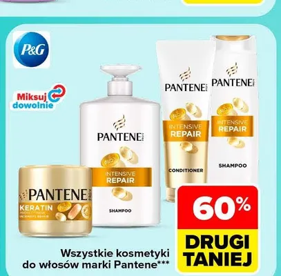 Szampon do włosów z pompką Pantene Intensive Repair promocja w Carrefour