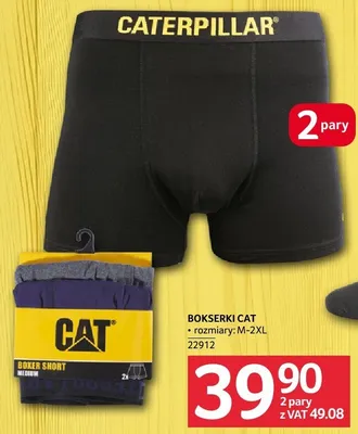 Bokserki CAT promocja w Selgros