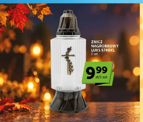 Znicz nagrobkowy Luks 574BKL promocja w Groszek