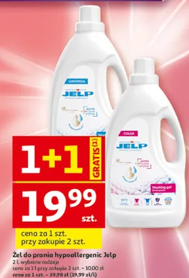 Żel do prania hypoallergenic Jelp promocja w Auchan