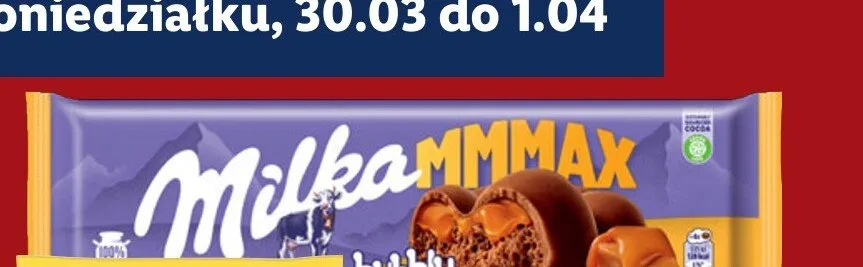 Czekolada MMMax Bubbly Caramel promocja w Lidl
