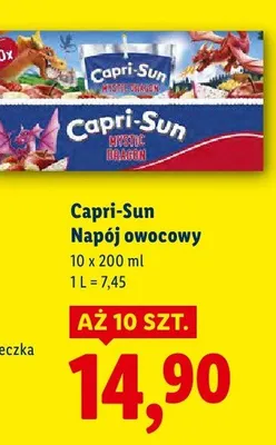 Napój owocowy promocja w Lidl