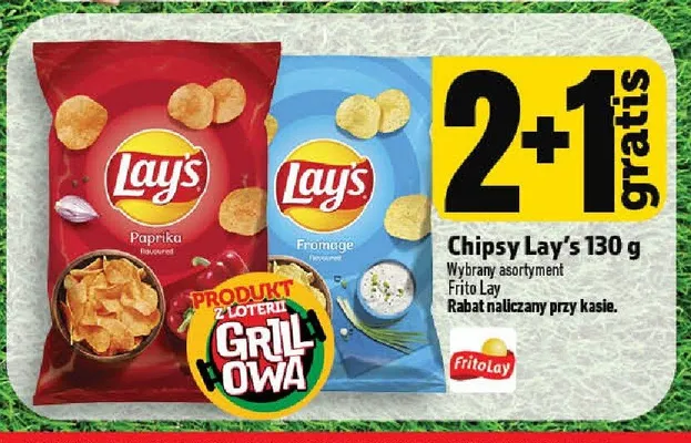 Chipsy Lay's Paprika promocja w TOPAZ