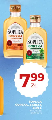 Soplica Gorzka z miętą promocja w Duży Ben