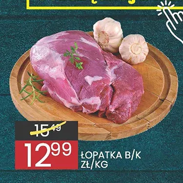 Łopatka wieprzowa bez kości promocja w Wafelek