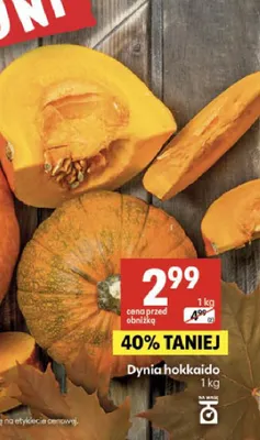 Dynia hokkaido promocja w Delikatesy Centrum