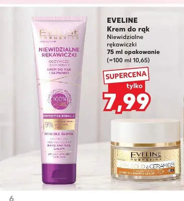 Krem do rąk Eveline Niewidzialne Rękawiczki promocja w Kaufland
