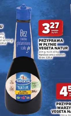 Przyprawa w płynie Vegeta Natur promocja w Stokrotka