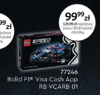 Klocki LEGO 77246 Bolid F1 Visa Cash App RB VCARB 01 promocja w Empik