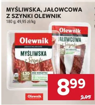 Myśliwska, jalowcowa z szynki Olewnik promocja w Stokrotka