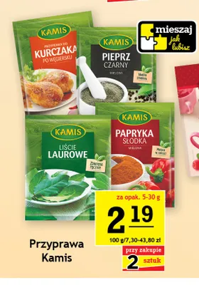 Papryka słodka mielona Kamis promocja w Gram Market