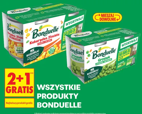 Produkty Bonduelle promocja w Biedronka
