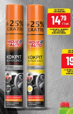 Preparat do czyszczenia kokpitu Moje Auto promocja w POLOmarket