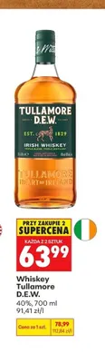 Whiskey Tullamore D.E.W. promocja w Biedronka