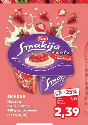 Kaszka Smakija Zott promocja w Kaufland