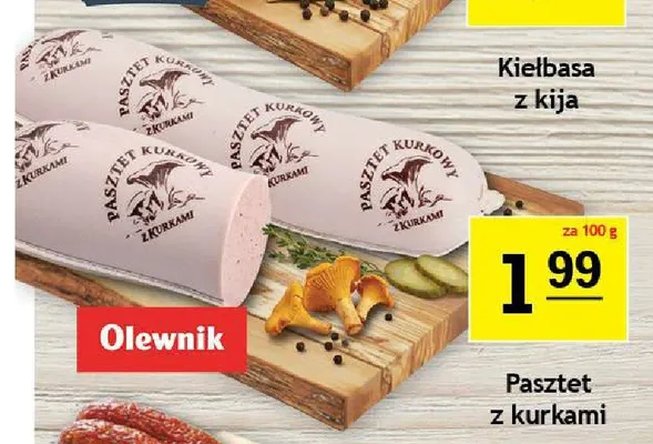 Pasztet z kurkami Olewnik promocja w Gram Market
