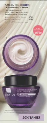 Krem na dzień SPF 30 Platinum Avon Anew promocja w AVON
