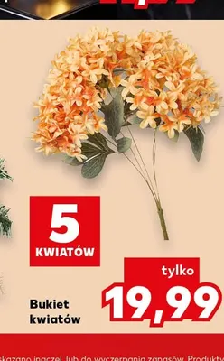 Bukiet kwiatów promocja w Kaufland