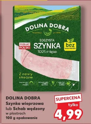 Szynka wieprzowa  promocja w Kaufland