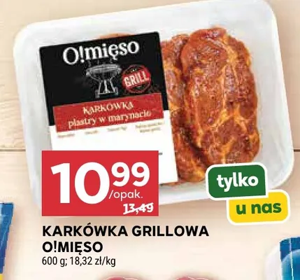 Karkówka grillowa O!Mięso promocja w Stokrotka