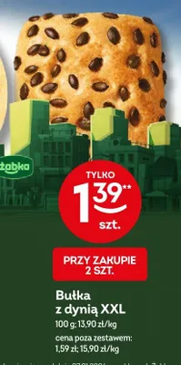 Bułka z dynią XXL promocja w Żabka
