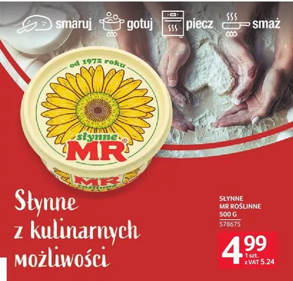 Słynne MR roślinne promocja w Selgros