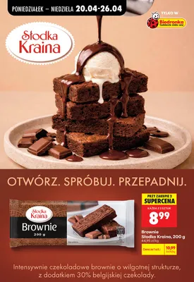 Brownie promocja w Biedronka