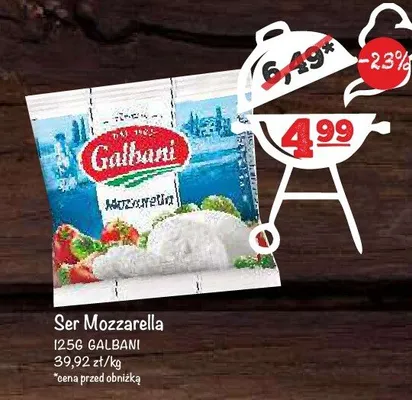 Ser Mozzarella Galbani promocja w Arhelan