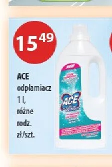 Odplamiacz ACE 1l promocja w Drogerie Laboo