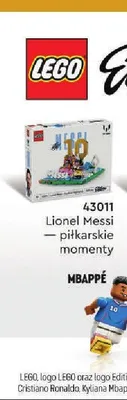Klocki LEGO Editions 43013 Kylian Mbappé - piłkarskie momenty promocja w Empik