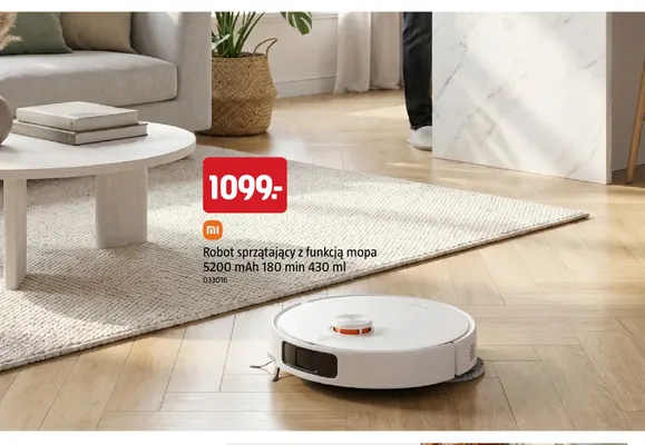 Robot sprzątający z funkcją mopa Xiaomi promocja w Jula