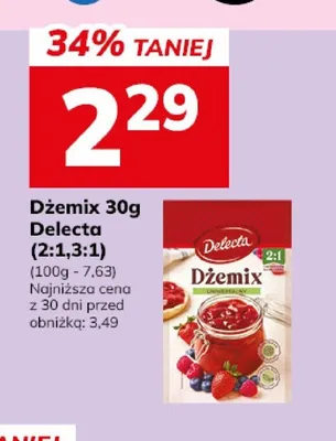 Dżemix 2:1 Delecta promocja w Hitpol