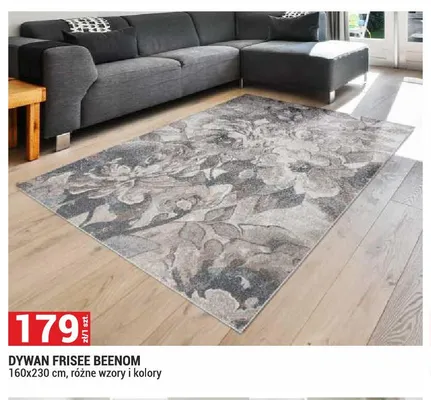 Dywan Frisee Beenom 160x230cm promocja w Merkury Market