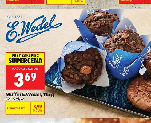 Muffin E.Wedel promocja w Biedronka
