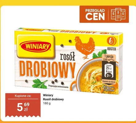 Rosół drobiowy promocja w Dino