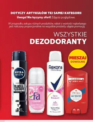 Dezodoranty promocja w Kaufland