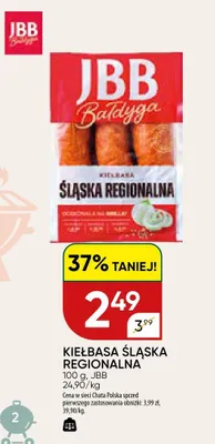Kiełbasa śląska regionalna JBB Bałdyga promocja w Chata Polska