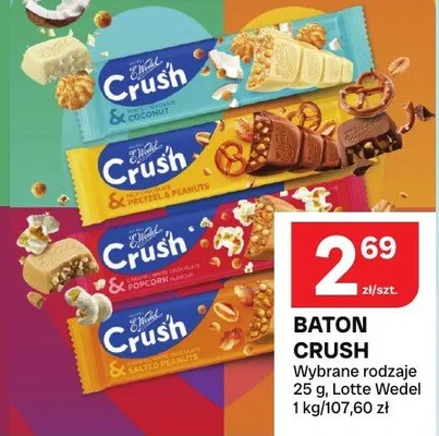 Baton Crush E.Wedel wybrane rodzaje promocja w Chorten