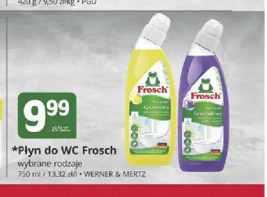 Płyn do WC Frosch Lawendowy promocja w Marketvita