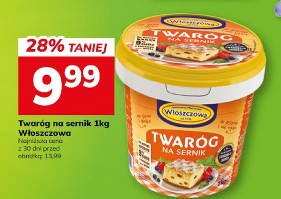 Twaróg na sernik promocja w Hitpol
