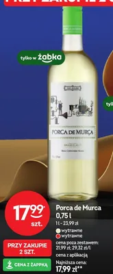 Wino Porca de Murca promocja w Żabka