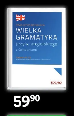 Książka Wielka gramatyka języka angielskiego z ćwiczeniami Edgard promocja w Empik