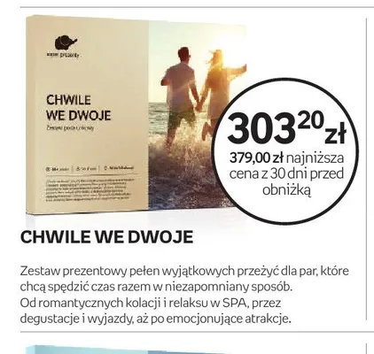 Zestaw podarunkowy Chwile We Dwoje promocja w Empik