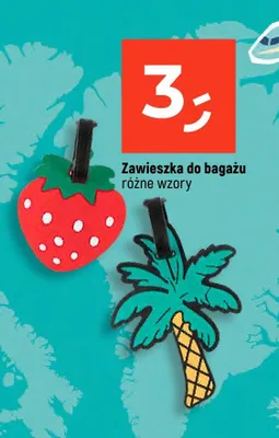 Zawieszka do bagażu różne wzory promocja w Dealz