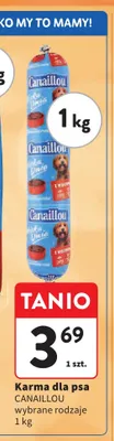 Karma dla psa Canaillou promocja w Intermarche