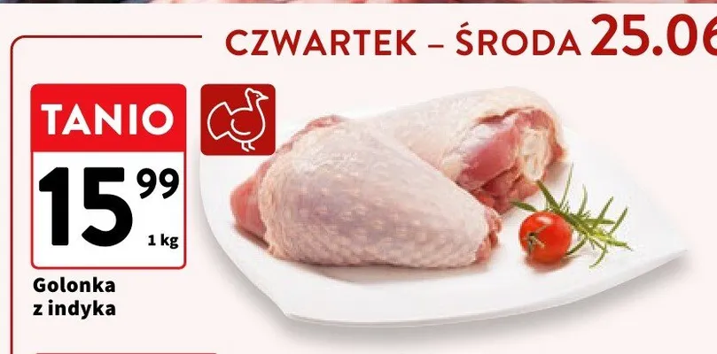 Golonka z indyka promocja w Intermarche