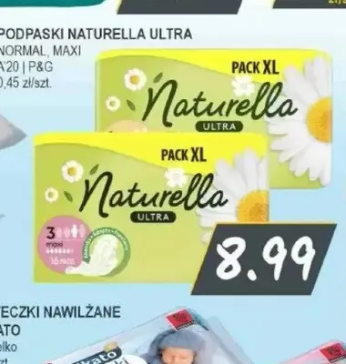 Podpaski Naturella Ultra Maxi promocja w Słoneczko