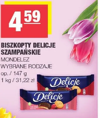 Biskopry Delicje szampańskie promocja w SPAR